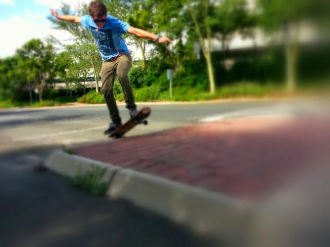 Skateboarding @ AECI